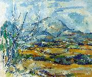 Paul Cezanne Montagne Sainte-Victoire Spain oil painting reproduction